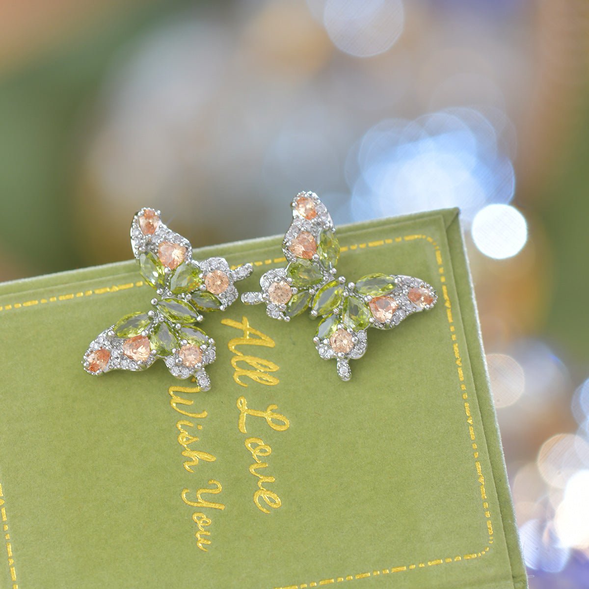 Butterfly Waltz Earrings - Hypoallergenic - Abbott Atelier