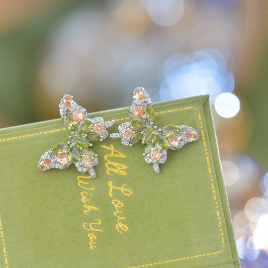 Butterfly Waltz Earrings - Hypoallergenic - Abbott Atelier