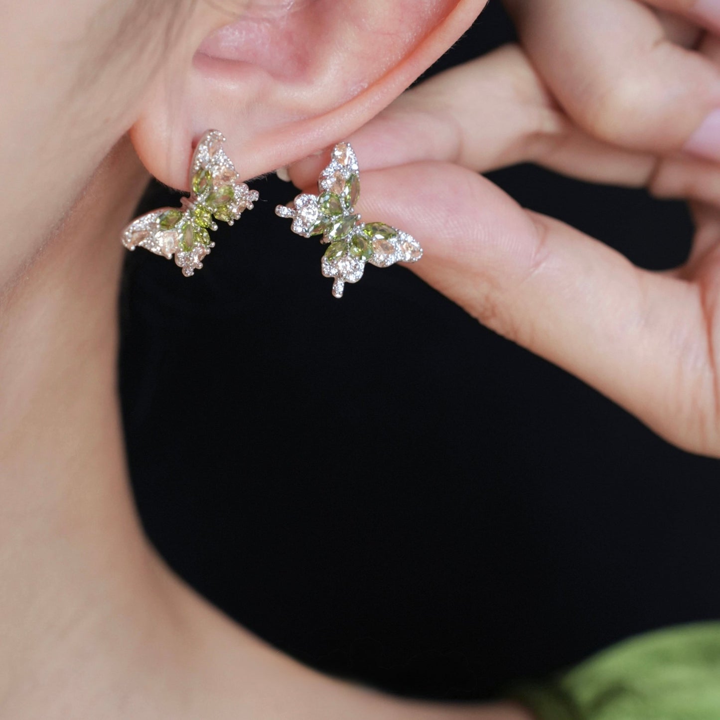 Butterfly Waltz Earrings - Hypoallergenic - Abbott Atelier