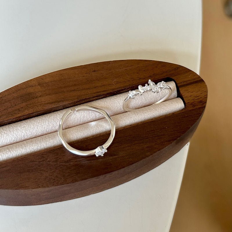 Butterfly Waltz Ring Set - Gold - Plated - Abbott Atelier