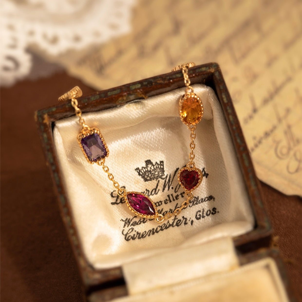 Deborah Baroque Bracelet - Gold - Plated - Abbott Atelier