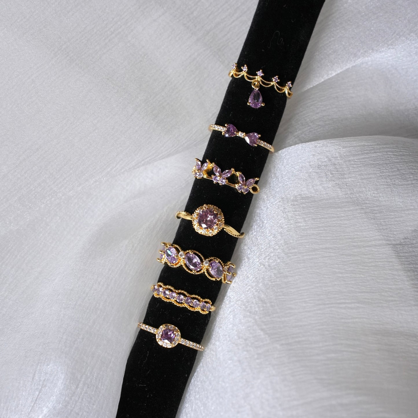 Violet Coronette Ring
