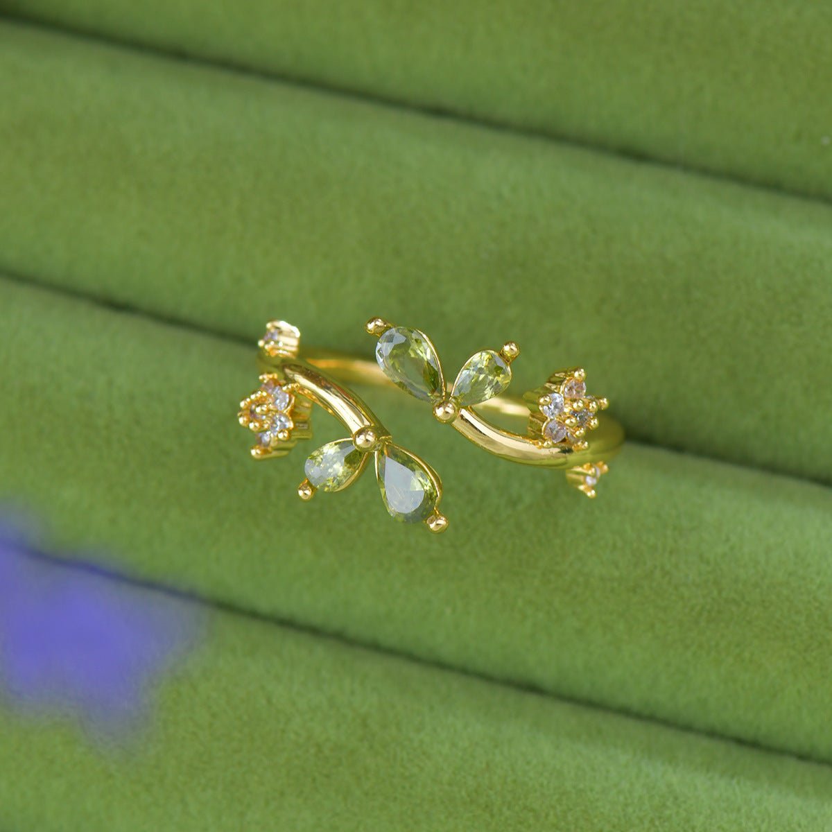 Echo of Spring Ring - Gold - Plated - Abbott Atelier