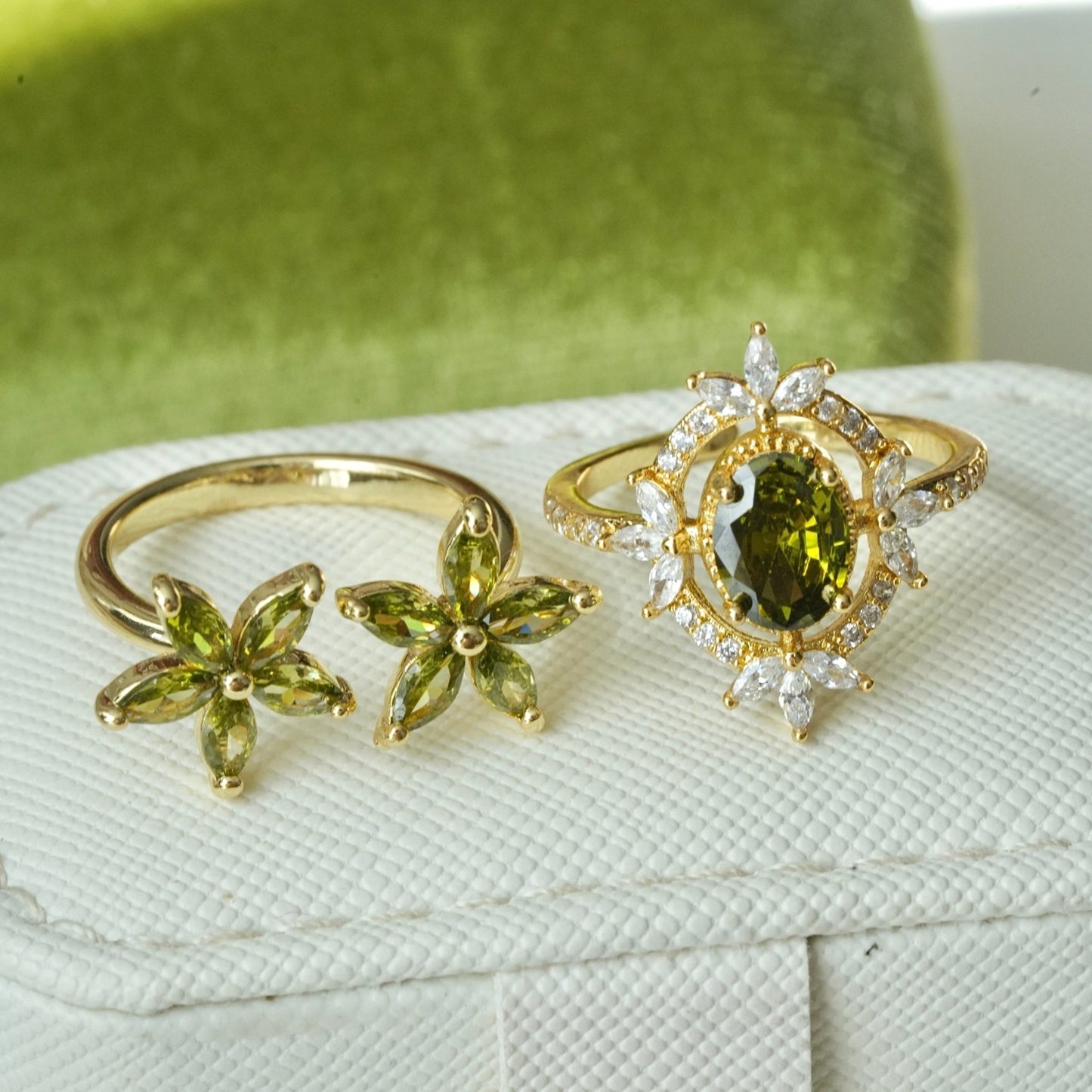 Evergreen Eden Ring - Gold - Plated - Abbott Atelier