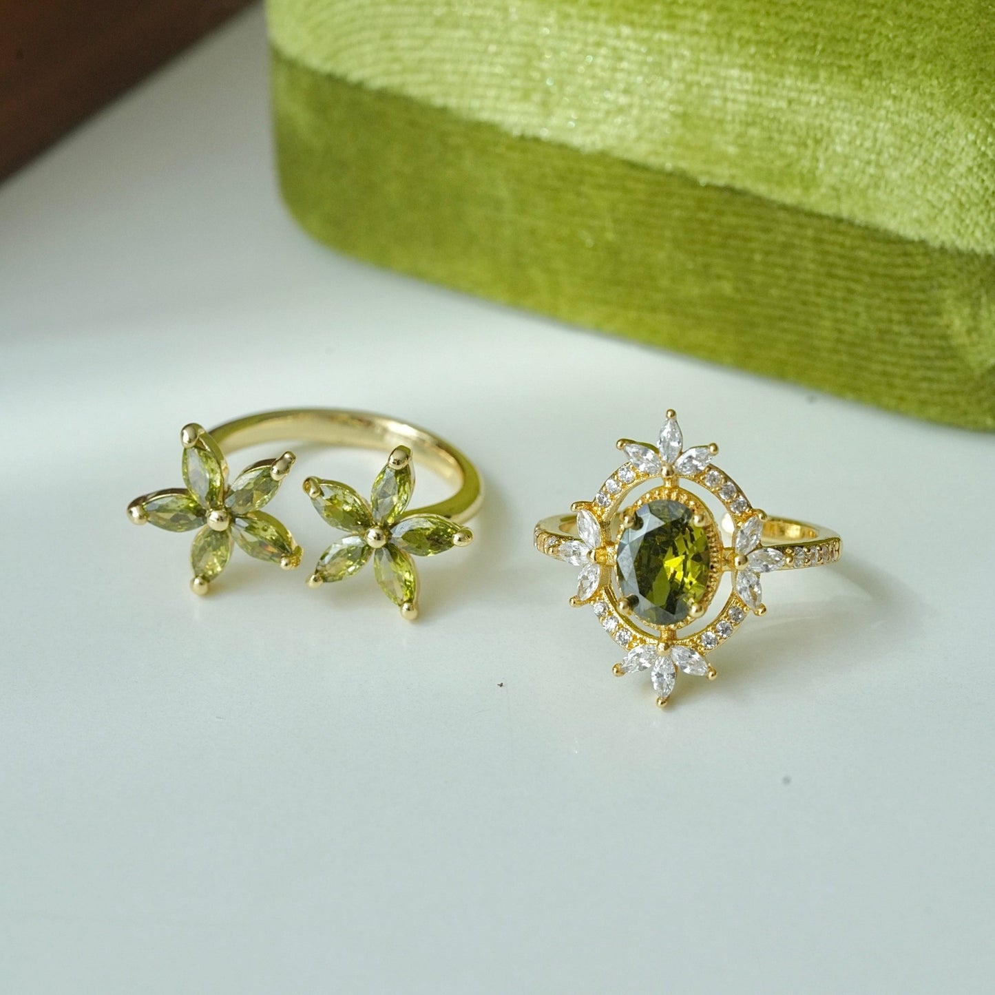 Evergreen Eden Ring - Gold - Plated - Abbott Atelier
