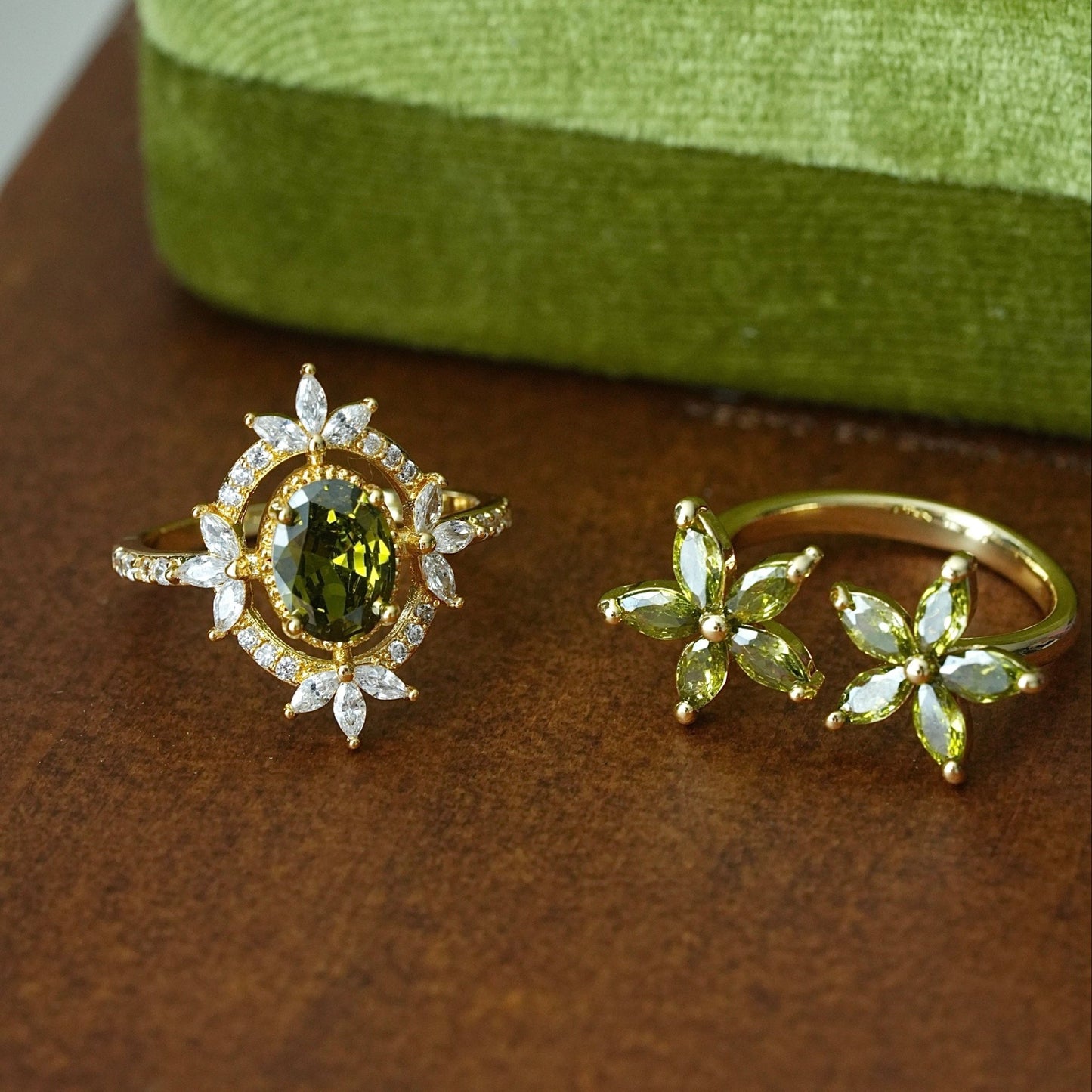 Evergreen Eden Ring - Gold - Plated - Abbott Atelier