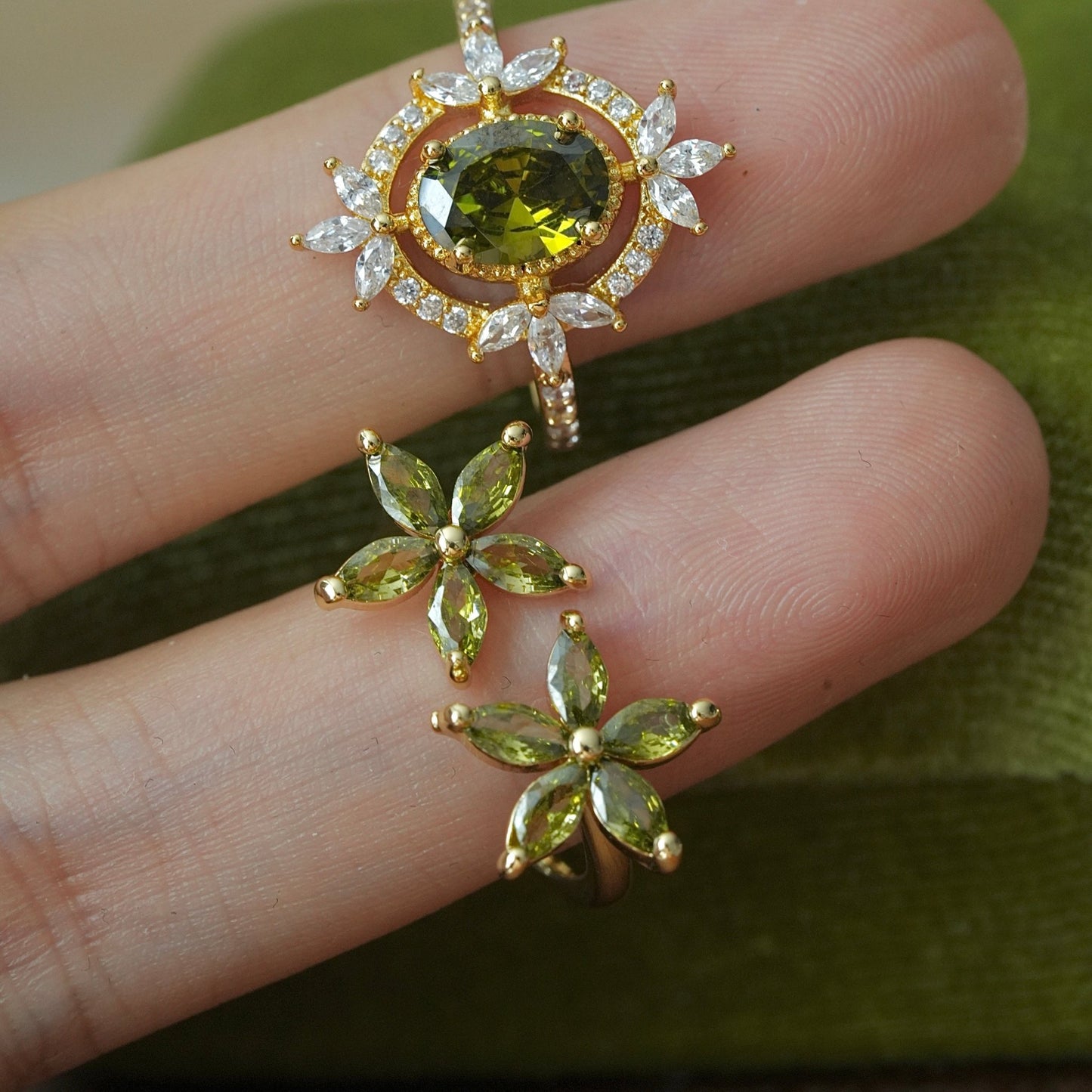 Evergreen Eden Ring - Gold - Plated - Abbott Atelier