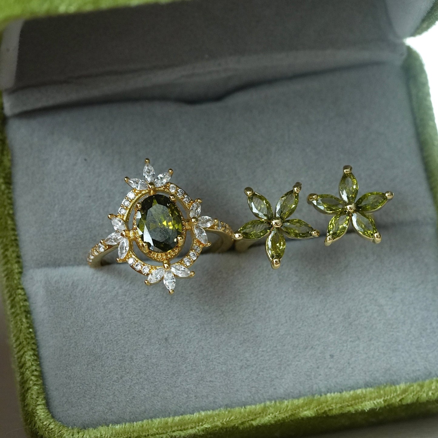 Evergreen Eden Ring - Gold - Plated - Abbott Atelier
