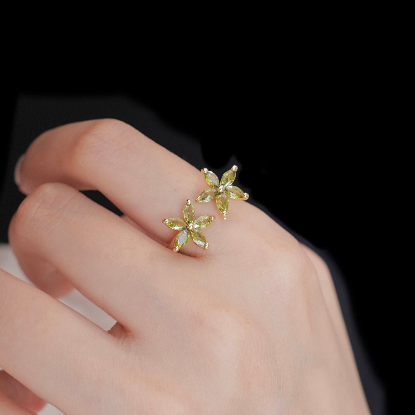 Evergreen Eden Ring - Gold - Plated - Abbott Atelier