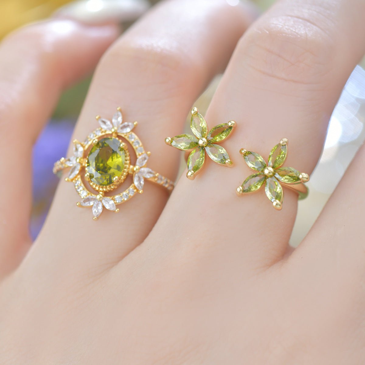 Evergreen Eden Ring - Gold - Plated - Abbott Atelier