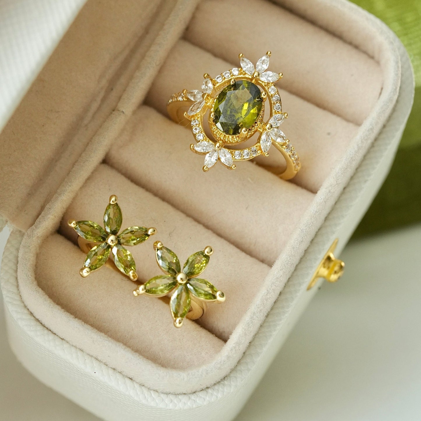 Evergreen Eden Ring - Gold - Plated - Abbott Atelier