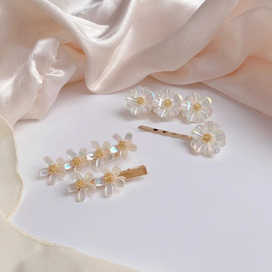 Flower Hair Clips (2 Styles) - For Hair - Abbott Atelier