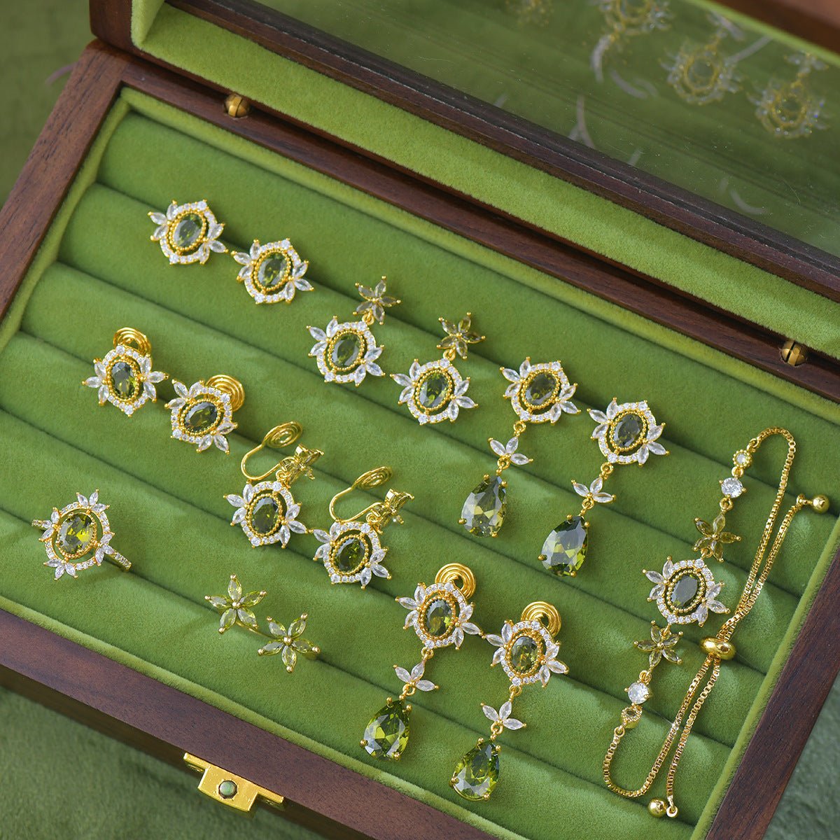 Garden of Eden Drop Earrings - Hypoallergenic - Abbott Atelier