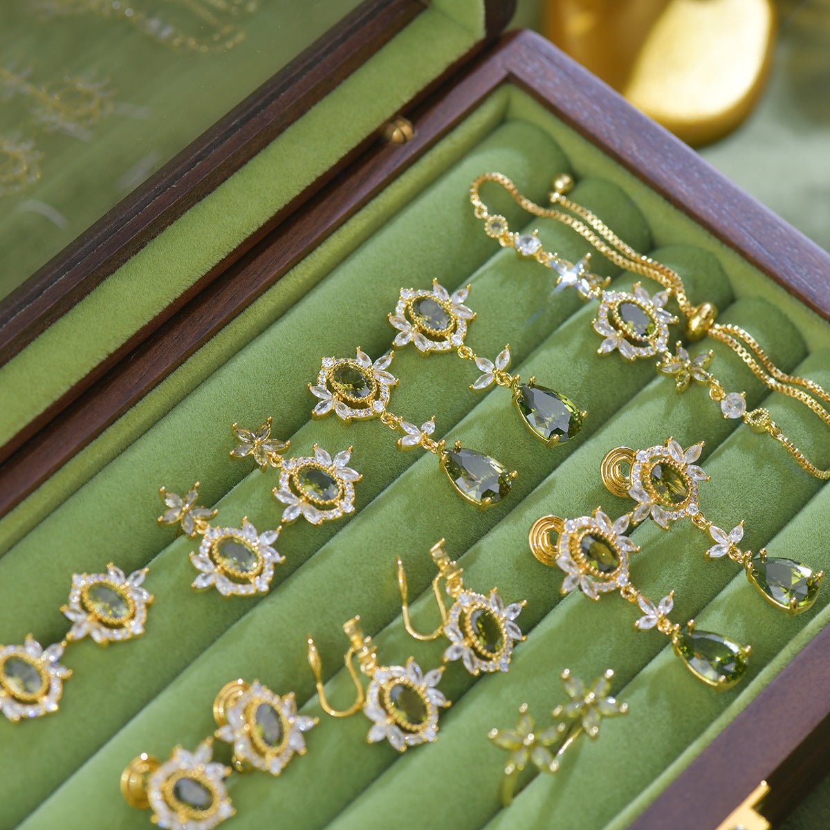 Garden of Eden Drop Earrings - Hypoallergenic - Abbott Atelier