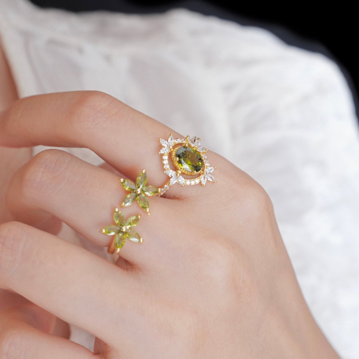 Garden of Eden Ring - Gold - Plated - Abbott Atelier