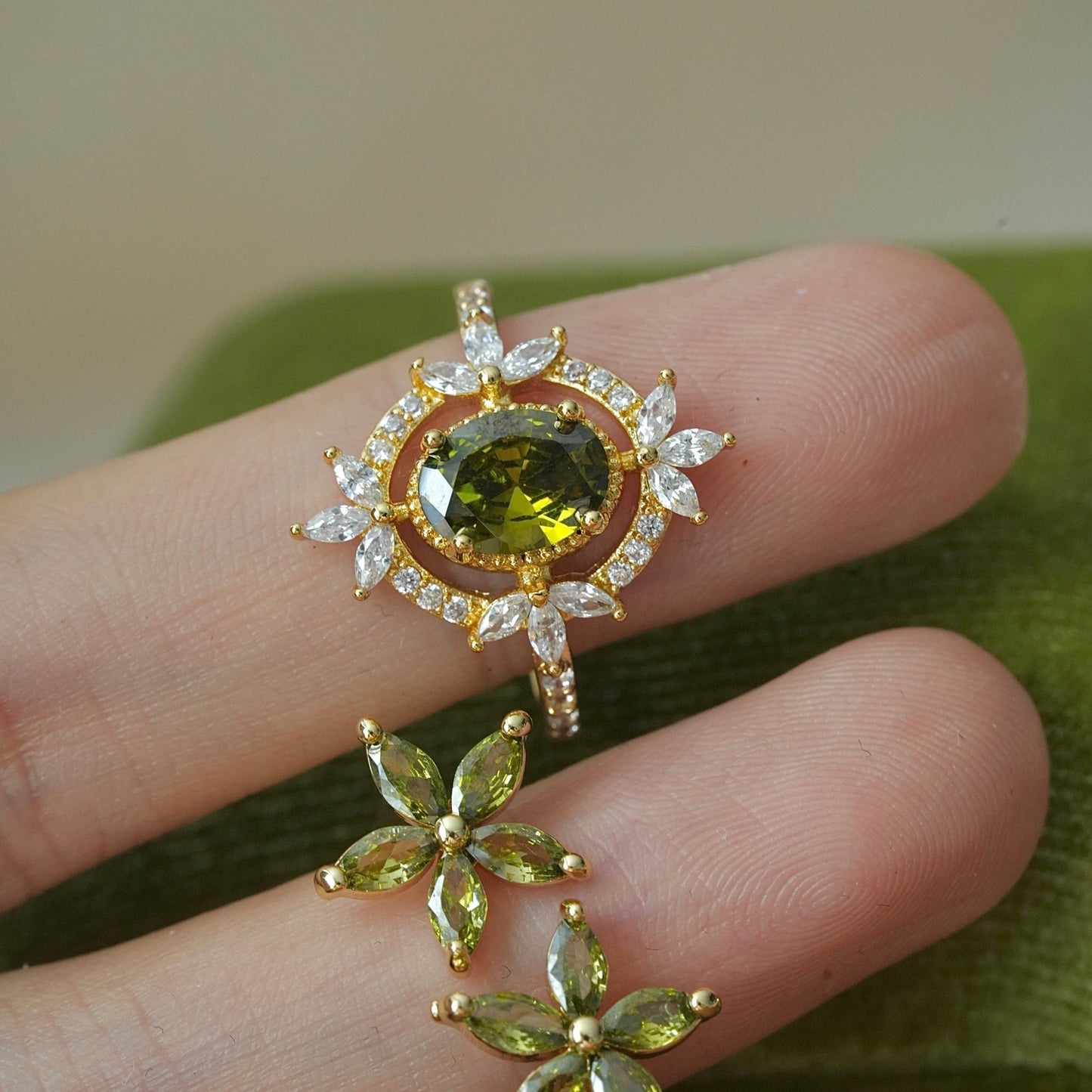 Garden of Eden Ring - Gold - Plated - Abbott Atelier