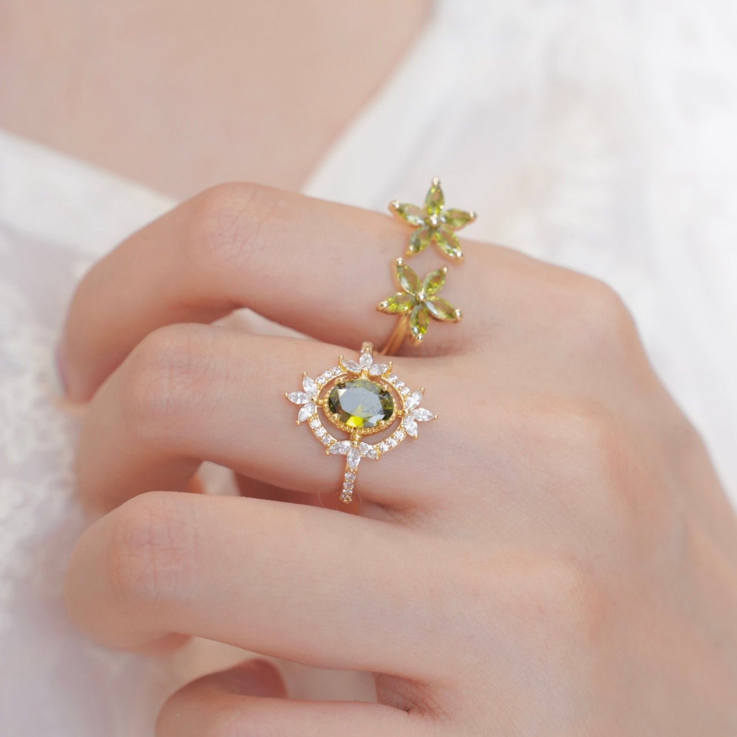 Garden of Eden Ring - Gold - Plated - Abbott Atelier