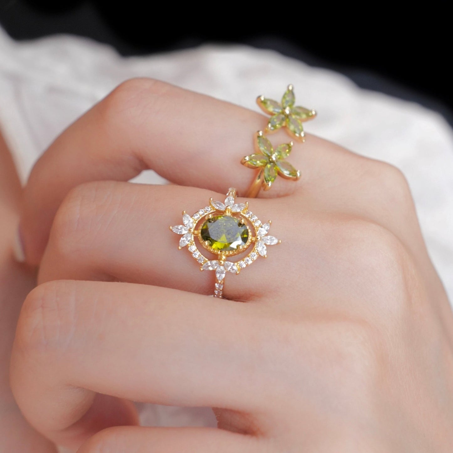 Garden of Eden Ring - Gold - Plated - Abbott Atelier