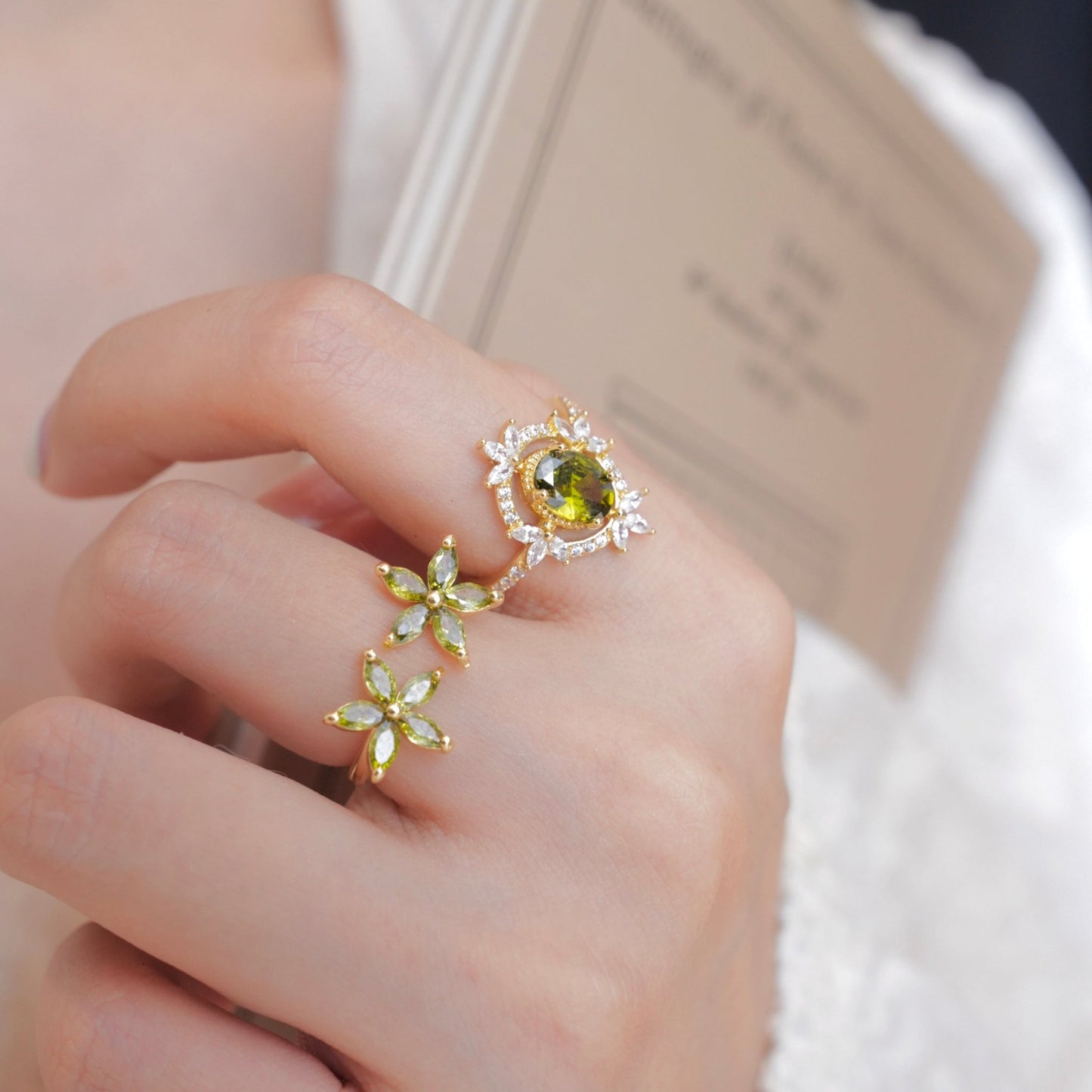 Garden of Eden Ring - Gold - Plated - Abbott Atelier