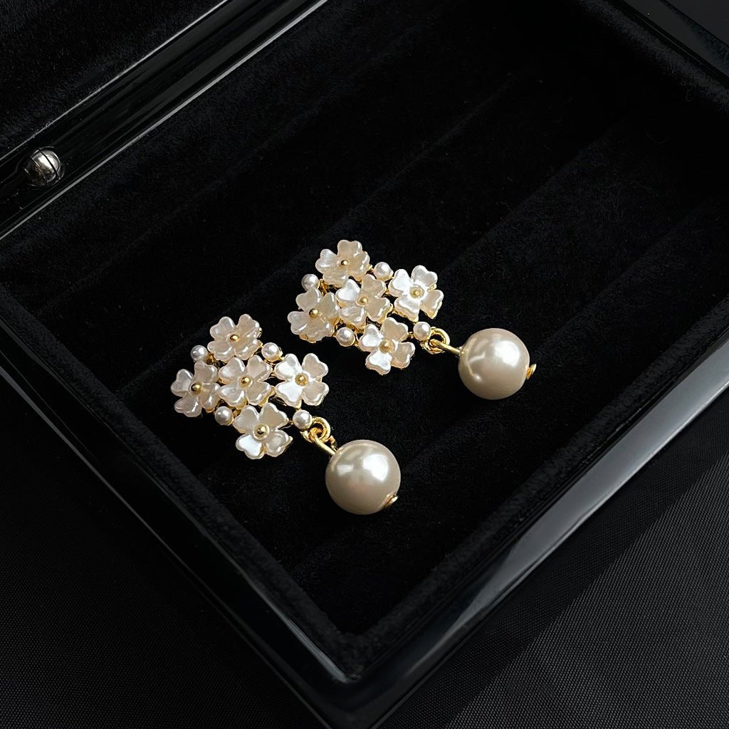 Gardenia Blossom Earrings - Hypoallergenic - Abbott Atelier
