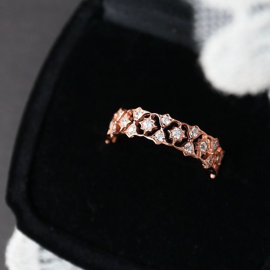 Gilded Filigree Ring - Gold - Plated - Abbott Atelier