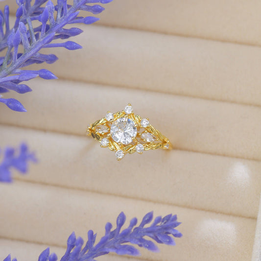 Gilded Sonata Ring - Gold - Plated - Abbott Atelier