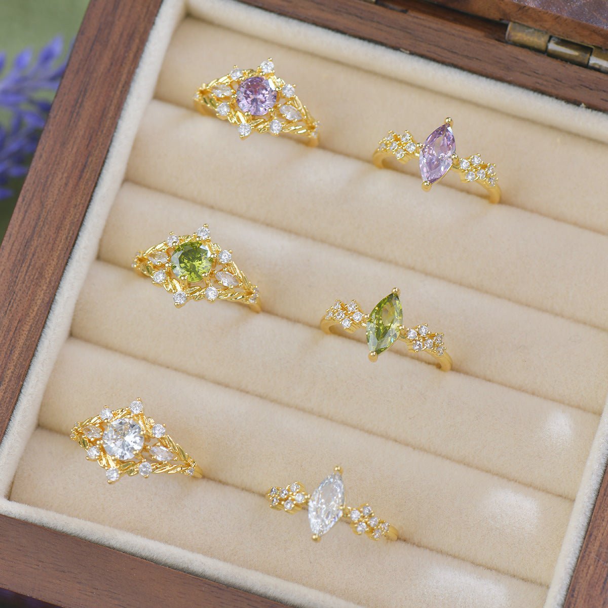 Gilded Sonata Ring - Gold - Plated - Abbott Atelier