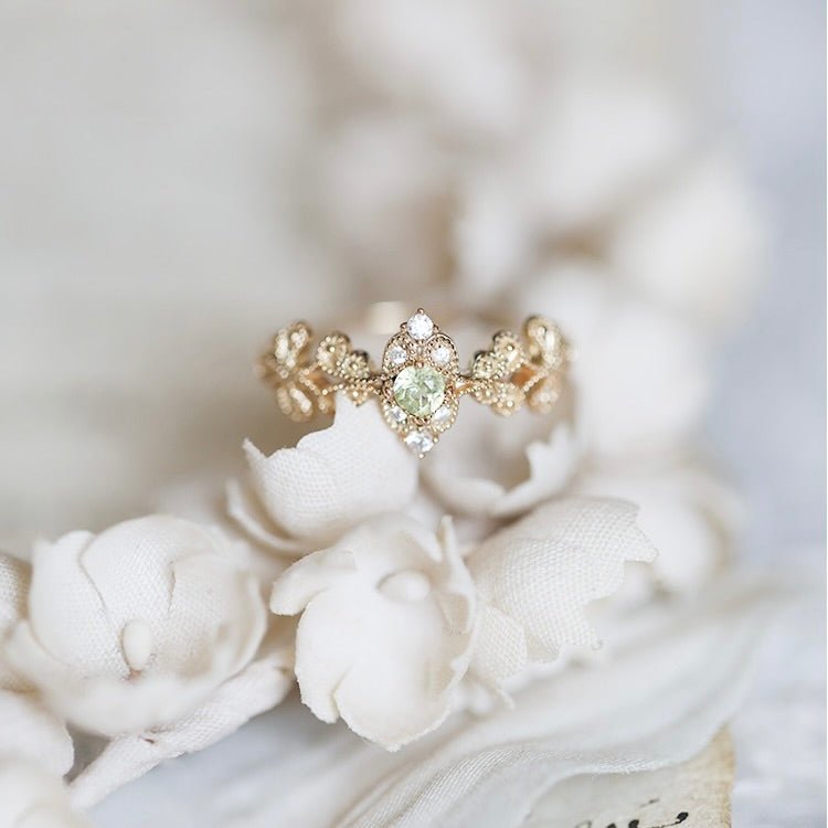 Golden Laurel Ring - Gold - Plated - Abbott Atelier