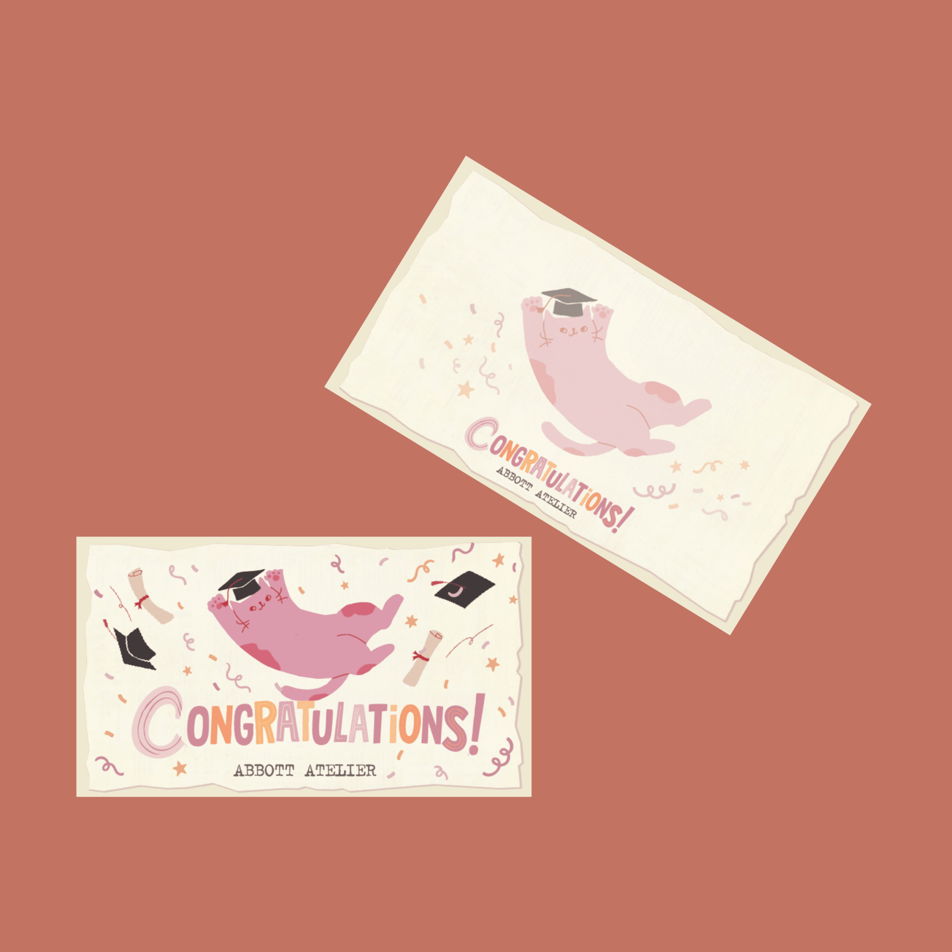 Graduation Note Card - Abbott Atelier - Abbott Atelier