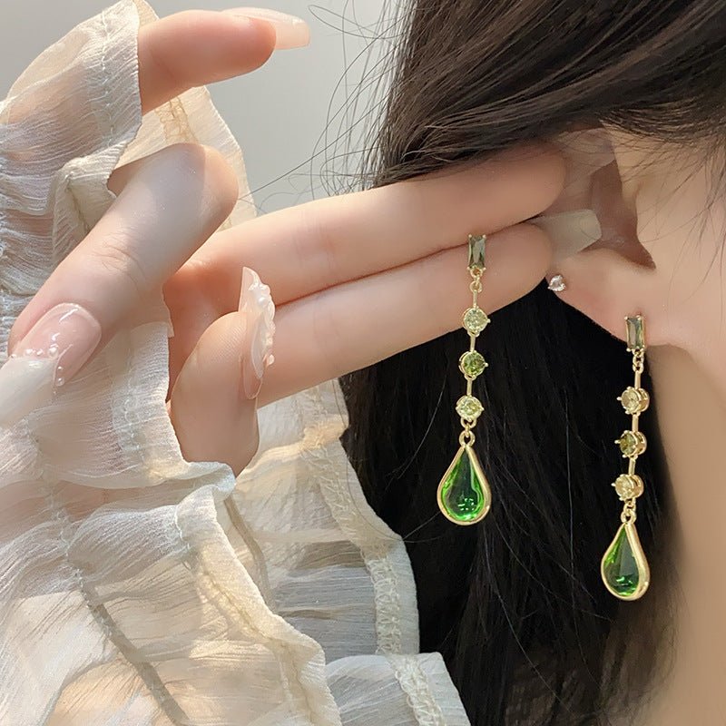 Greenlight Drop Earrings - Hypoallergenic - Abbott Atelier