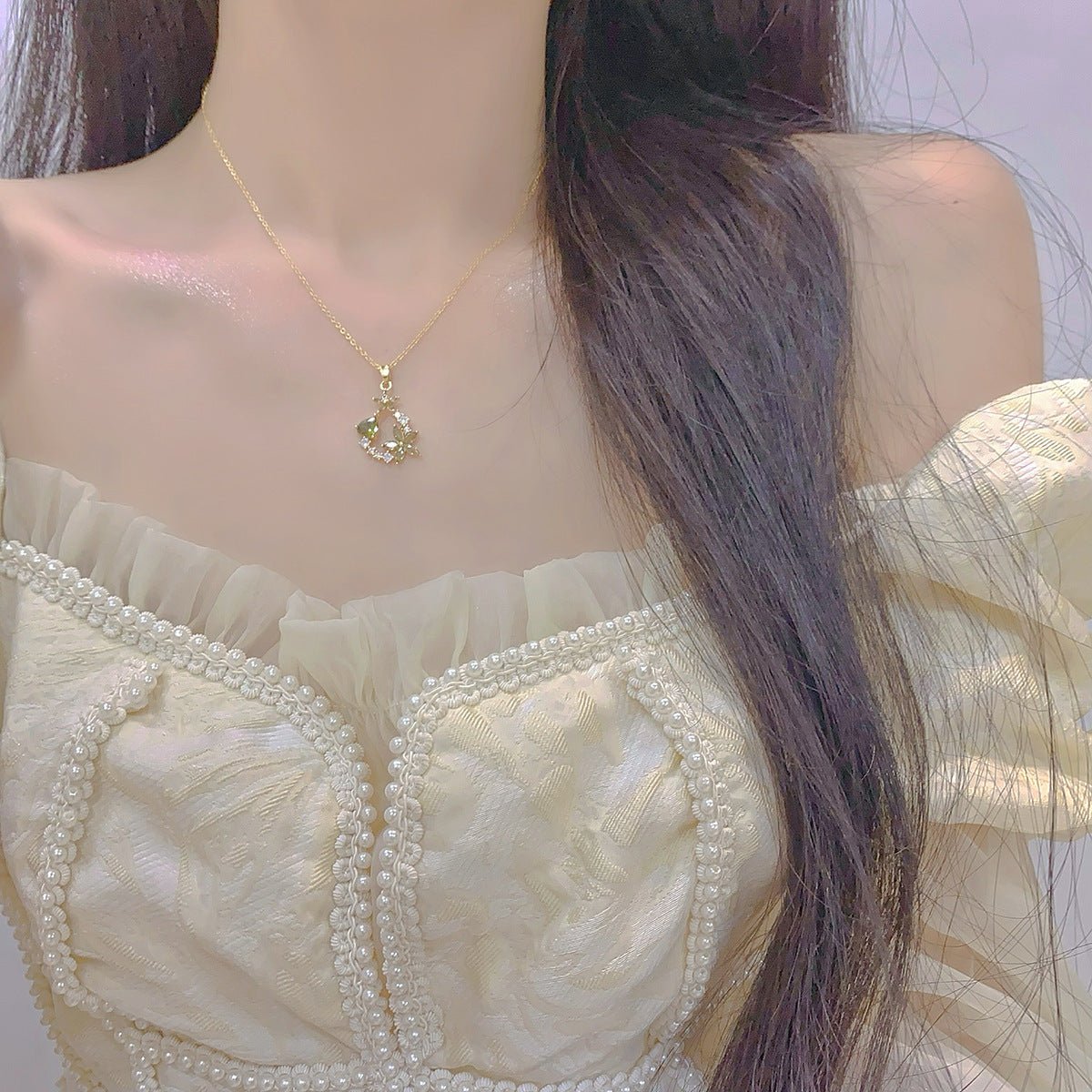 Heart of Spring Necklace - Gold Plated - Abbott Atelier