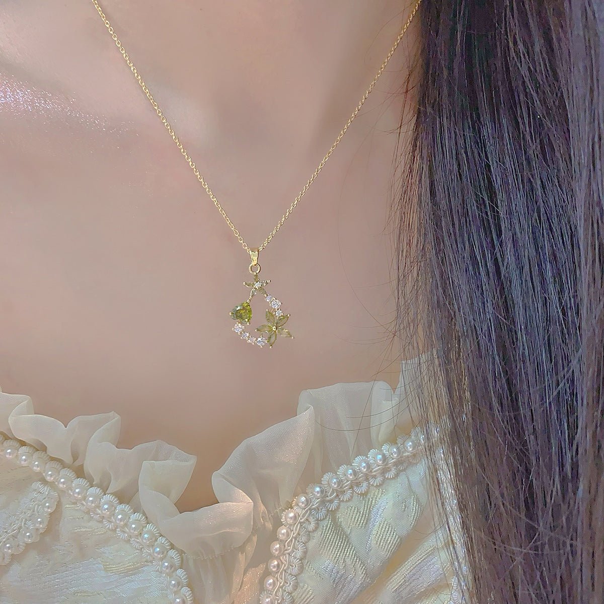 Heart of Spring Necklace - Gold Plated - Abbott Atelier