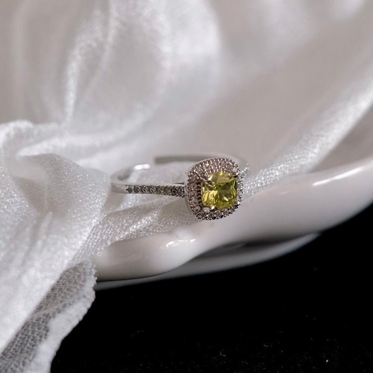 Imperial Peridot Ring - Gold - Plated - Abbott Atelier