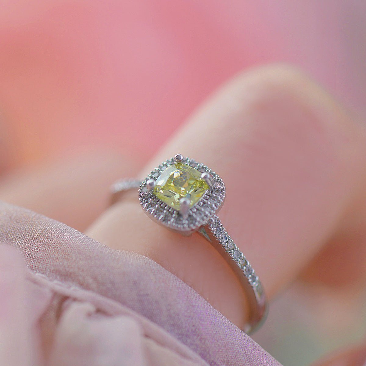 Imperial Peridot Ring - Gold - Plated - Abbott Atelier