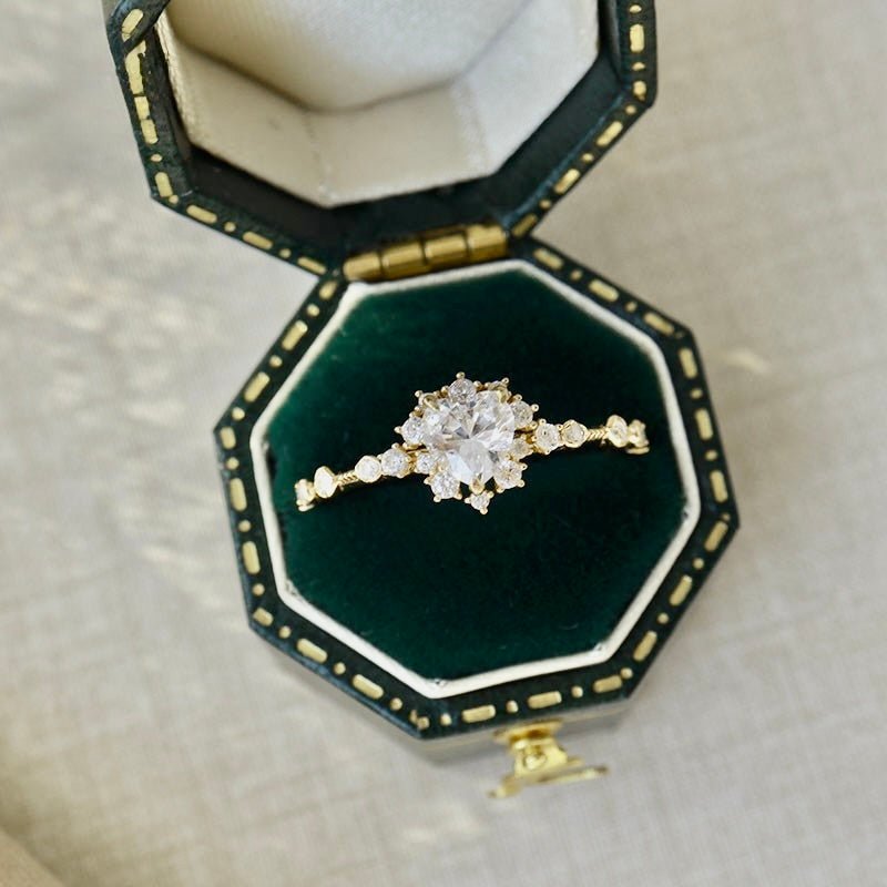 L'Amour Heart Ring - Gold - Plated - Abbott Atelier