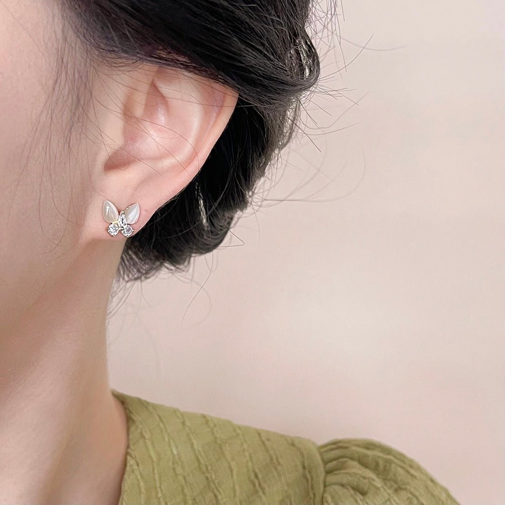 Leilani Butterfly Earrings - Hypoallergenic - Abbott Atelier