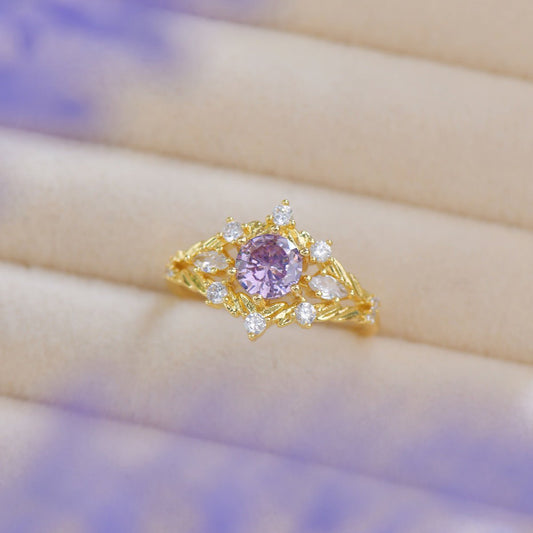 Lilac Veil Ring - Gold - Plated - Abbott Atelier