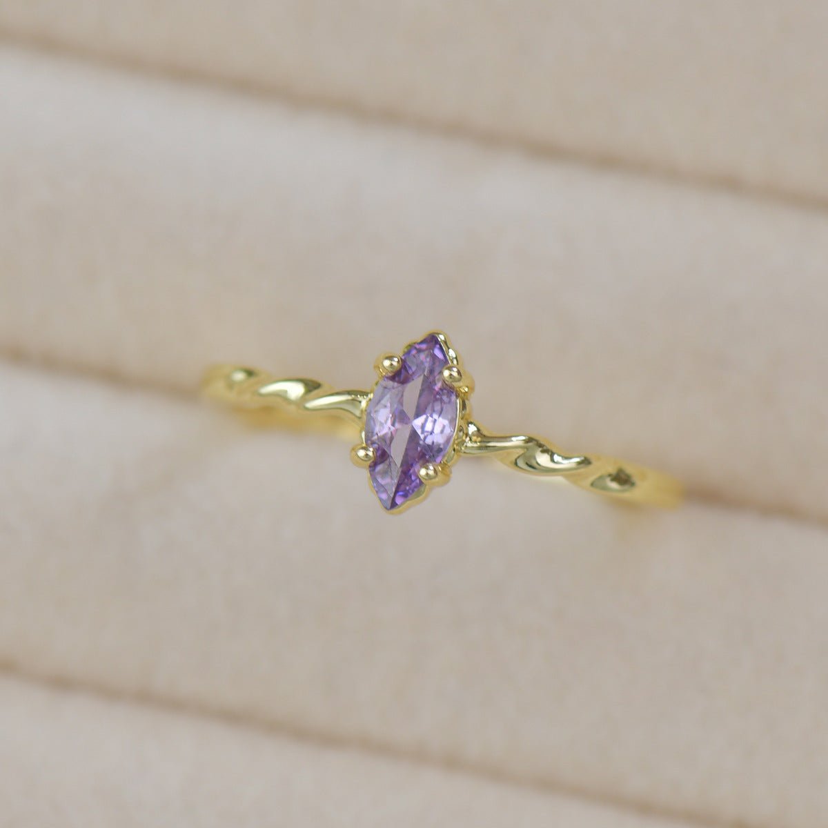 Lilac Vine Ring - Gold - Plated - Abbott Atelier