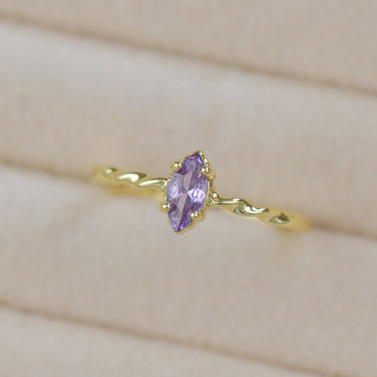 Lilac Vine Ring - Gold - Plated - Abbott Atelier