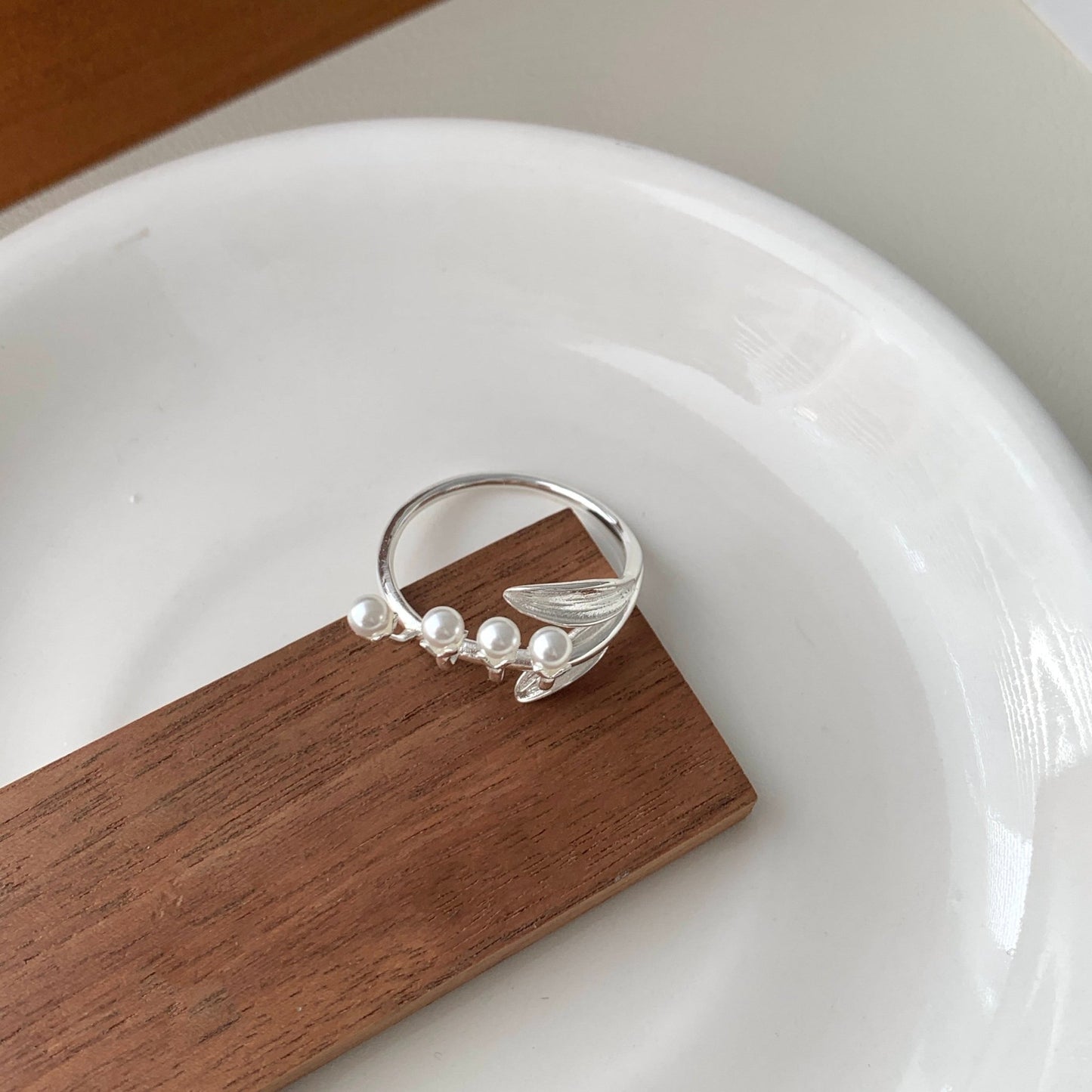 Lily of the Valley Ring - Gold - Plated - Abbott Atelier