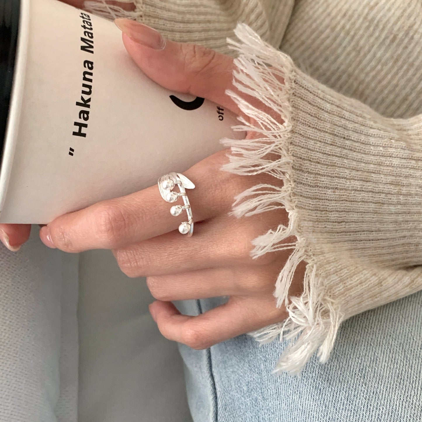 Lily of the Valley Ring - Gold - Plated - Abbott Atelier