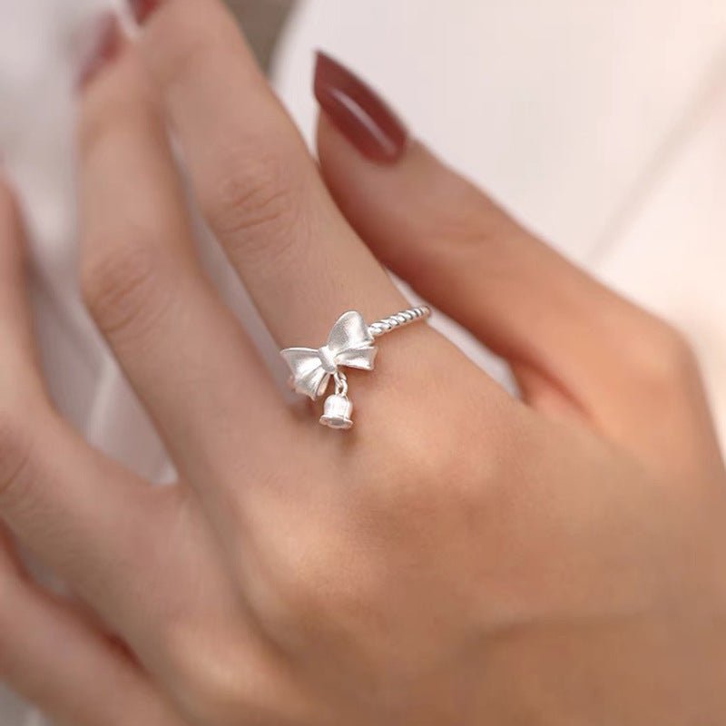 Lily of the Valley Ring (Solid Silver) - Hypoallergenic - Abbott Atelier