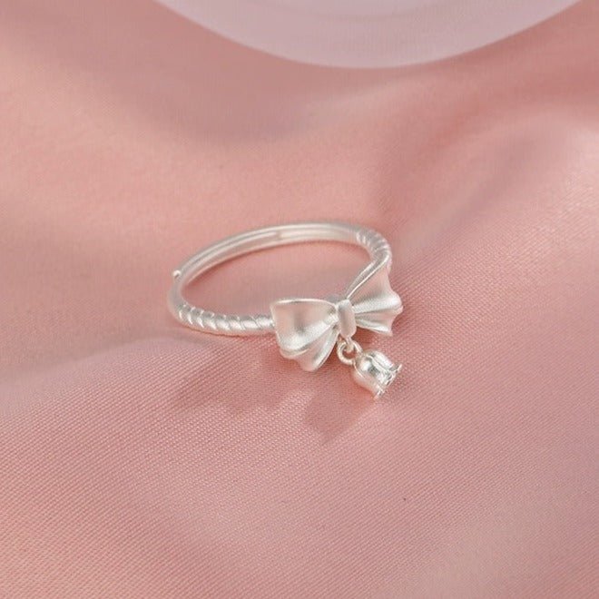 Lily of the Valley Ring (Solid Silver) - Hypoallergenic - Abbott Atelier