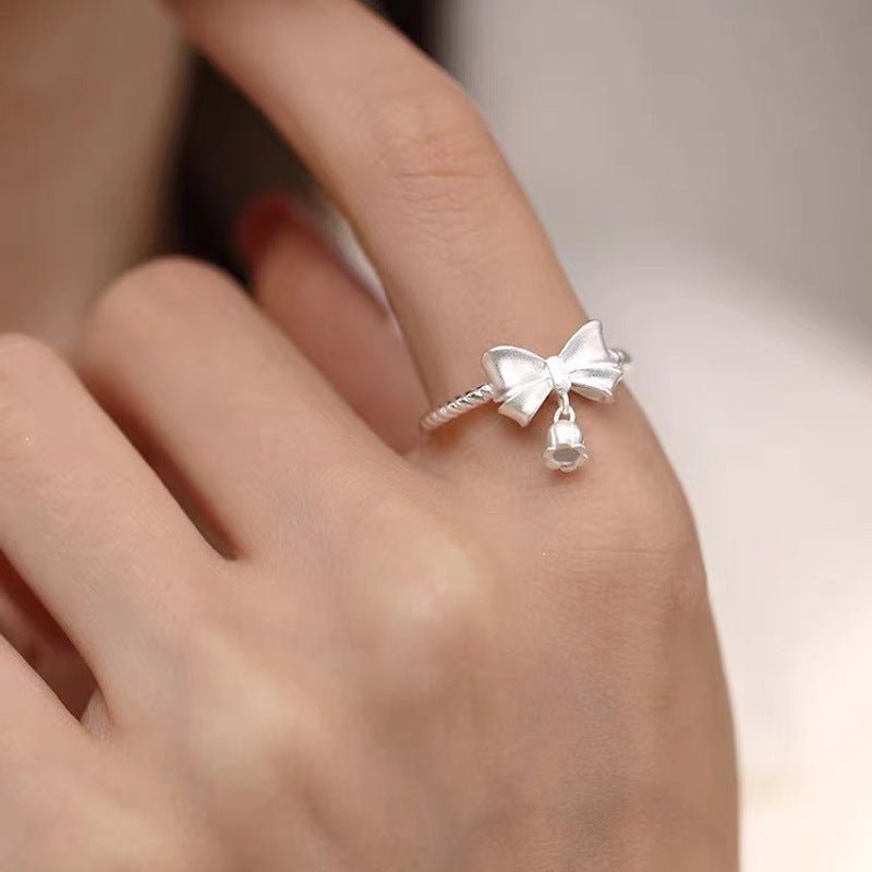 Lily of the Valley Ring (Solid Silver) - Hypoallergenic - Abbott Atelier
