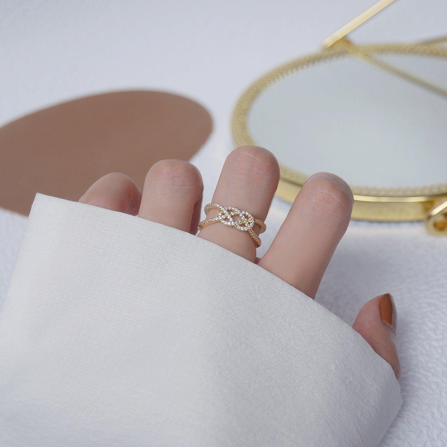 Love Knot Ring (2 Styles) - Gold - Plated - Abbott Atelier