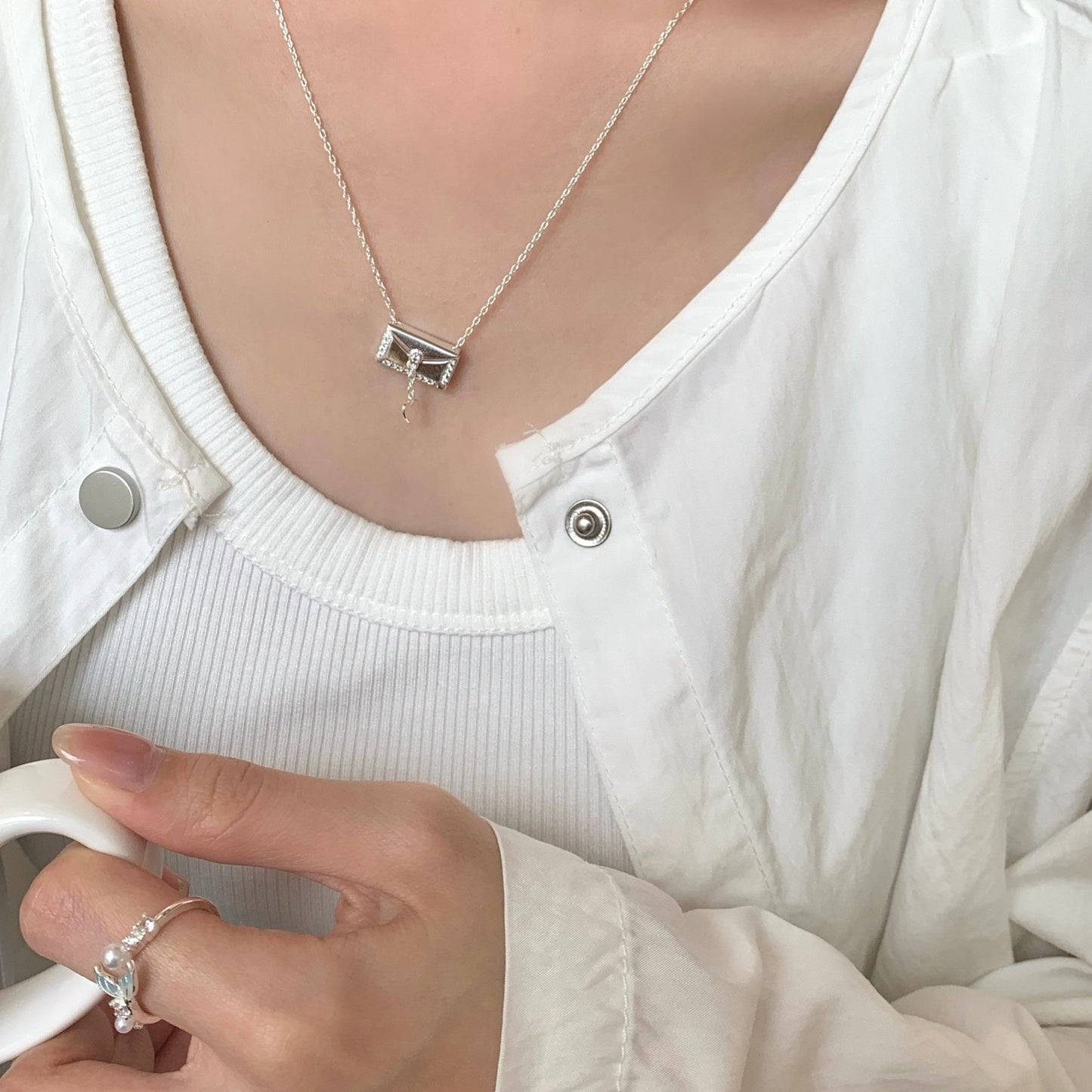 Love Letter Necklace - Gold Plated - Abbott Atelier