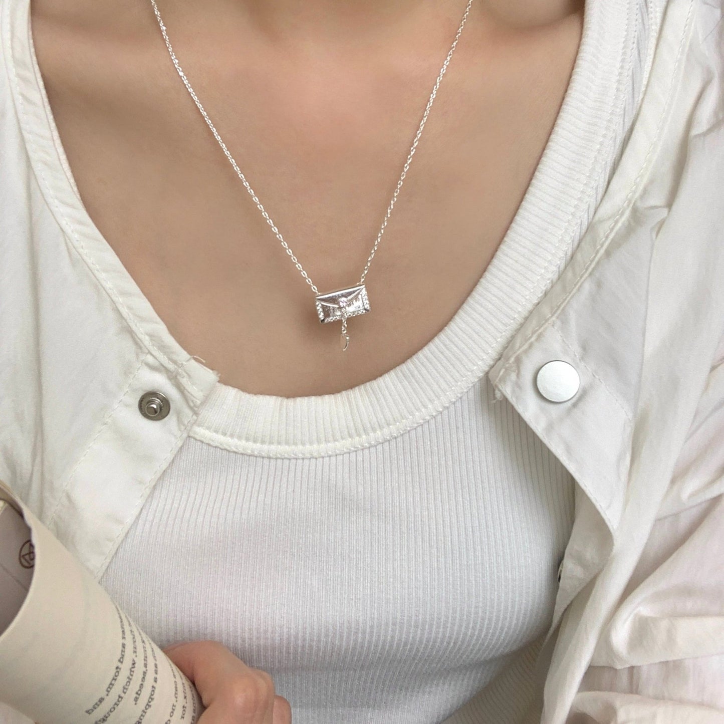 Love Letter Necklace - Gold Plated - Abbott Atelier