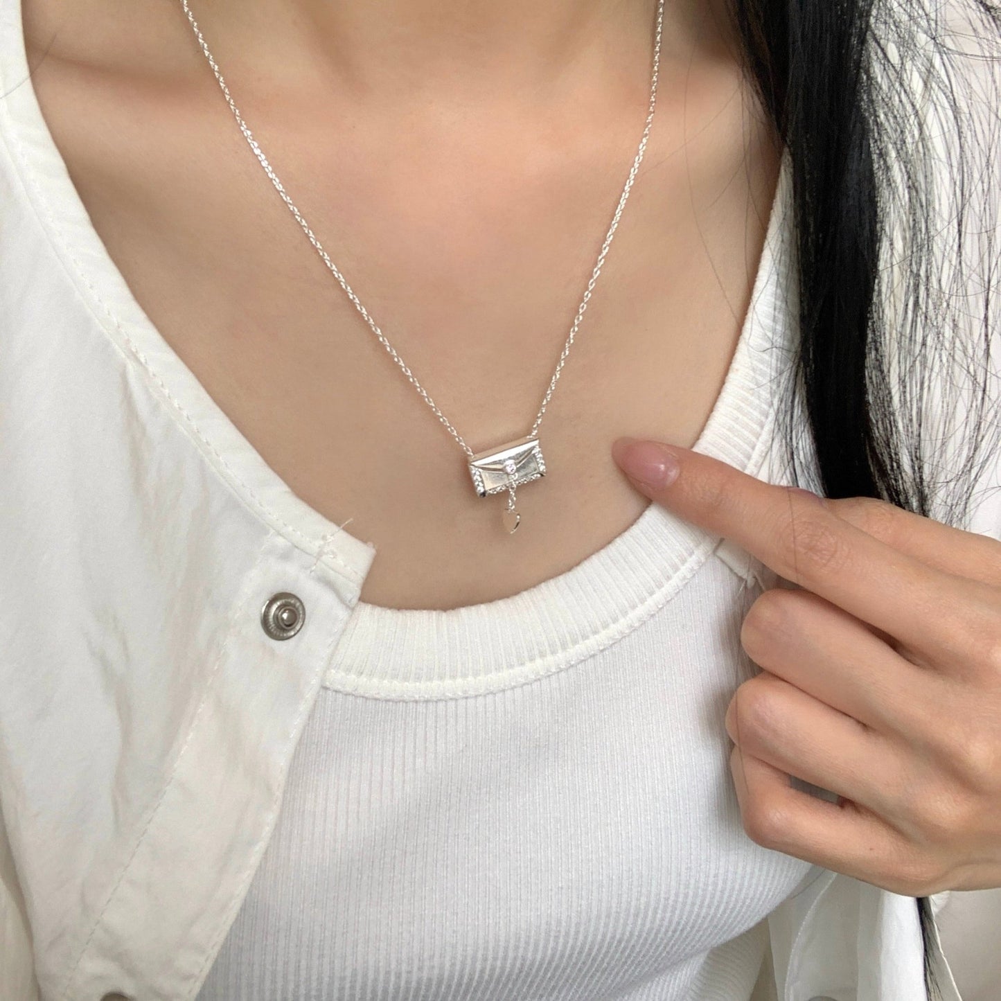 Love Letter Necklace - Gold Plated - Abbott Atelier