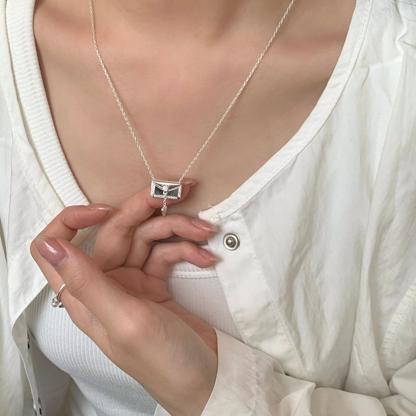 Love Letter Necklace - Gold Plated - Abbott Atelier