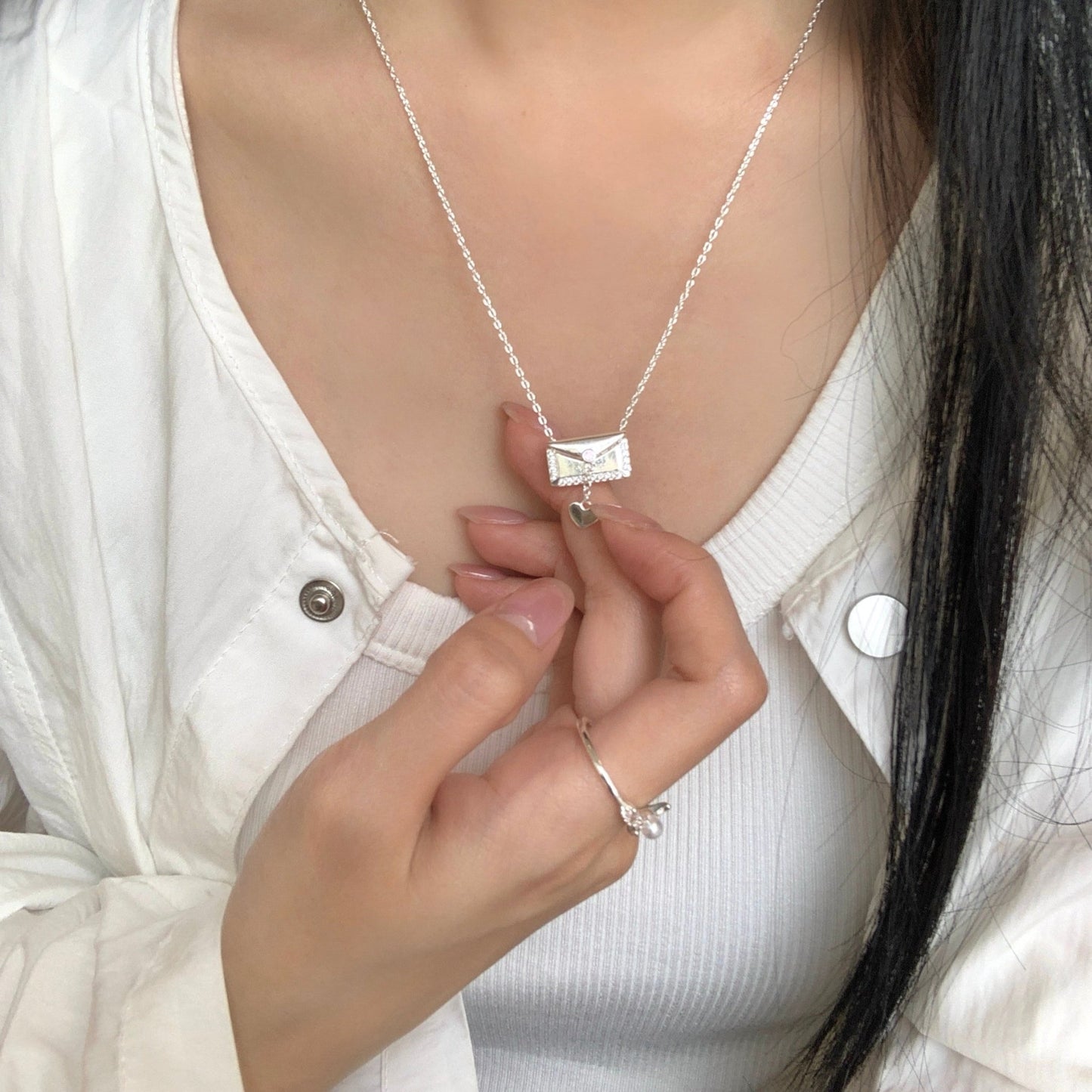 Love Letter Necklace - Gold Plated - Abbott Atelier